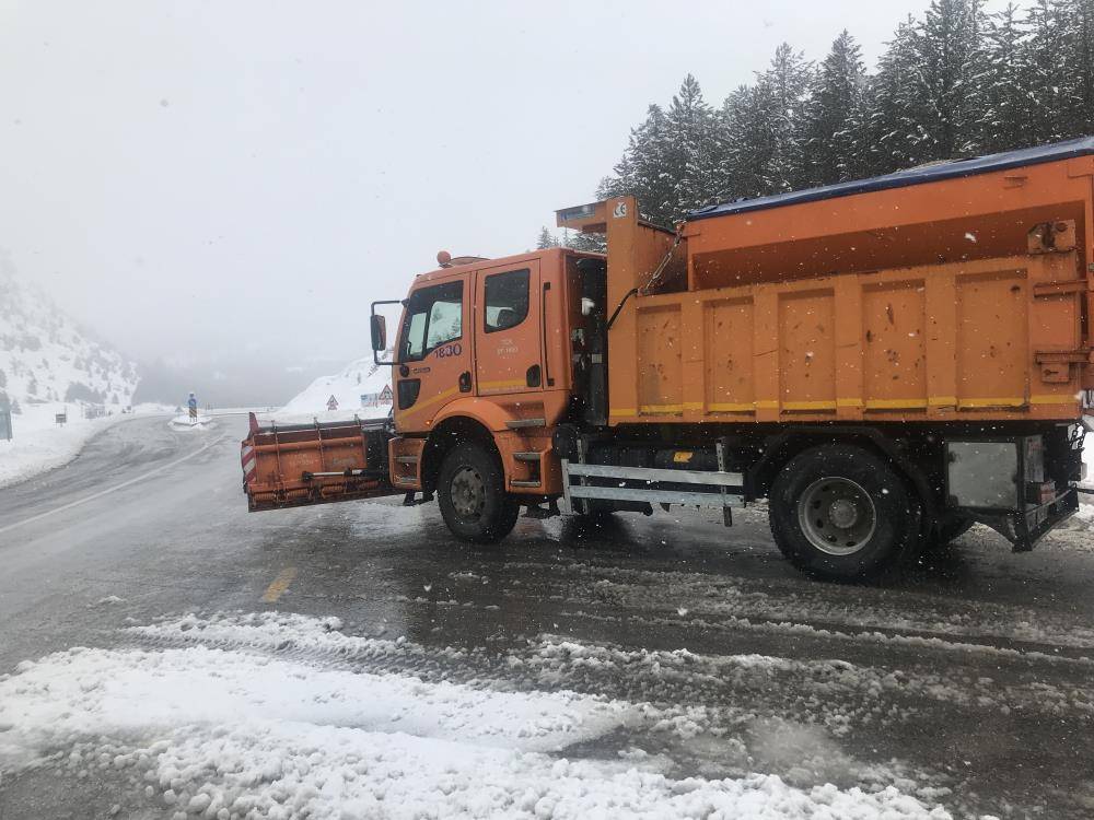 Konya - Antalya yolu Alacabel’de son durum 7